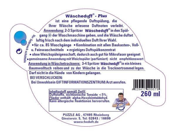 Wäscheduft Flieder Plus